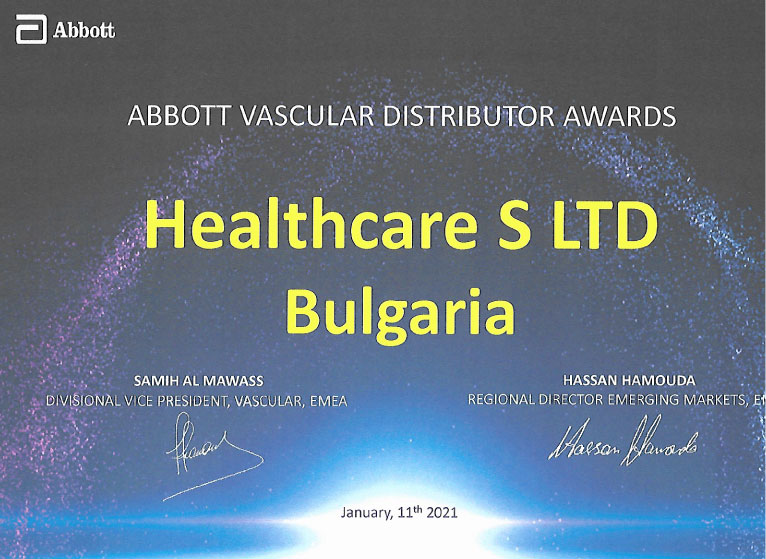 Abbott Distributor Award 2020